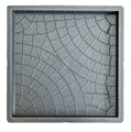 Форма для тротуарной плитки Квадрат Паутинка 300*300*30 мм 1680