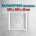 Форма для тротуарной плитки Калифорния шагрень 300*300*30 мм 1675
